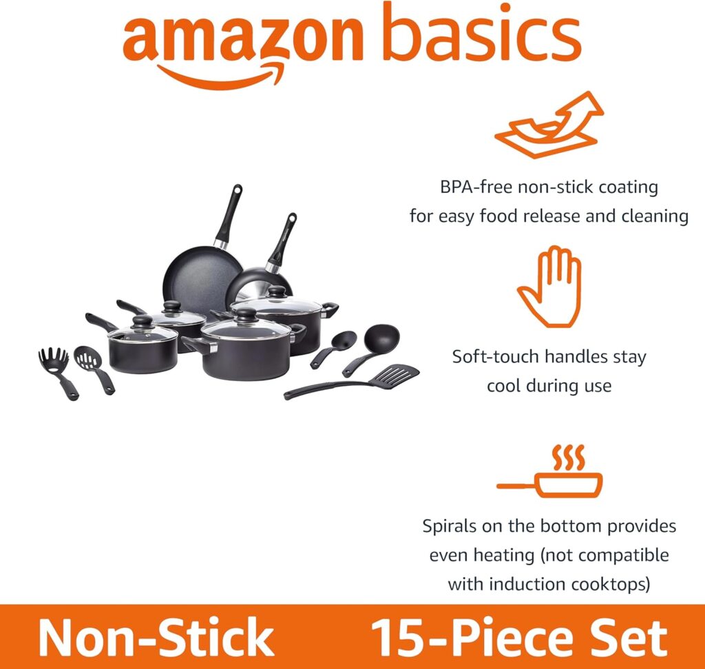 Non Stick Kitchen Cookware Set - Kitchen Accessories Review 2024